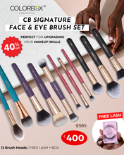 Load image into Gallery viewer, CB Signature Brush Set (Perfect for Makeup Beginners)