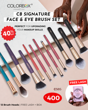 Load image into Gallery viewer, CB Signature Brush Set (Perfect for Makeup Beginners)
