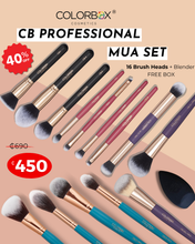 Load image into Gallery viewer, CB Pro MUA Brush Set (Ideal for Makeup Learners)