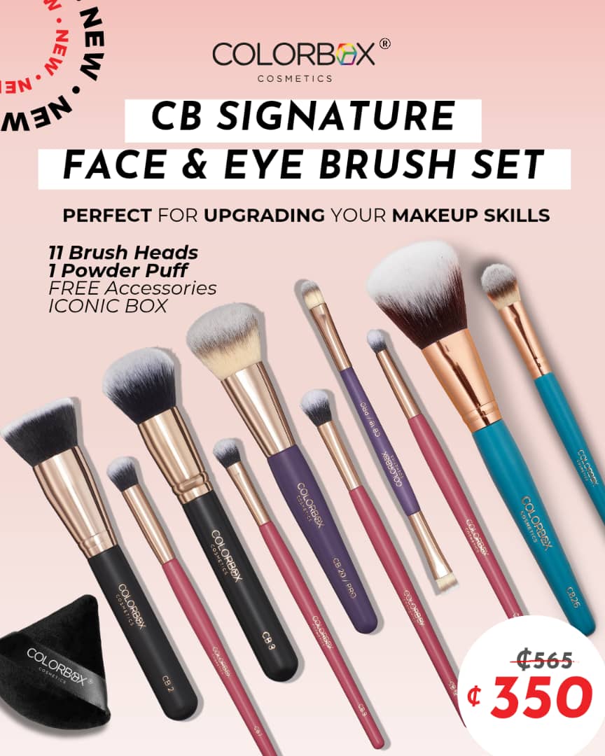 CB Signature Face & Eye Brush Set